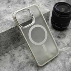 Futrola CAMERA DROP MagSafe za iPhone 15 Pro Max (6.7) srebrna (MS).