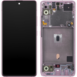 LCD Displej / ekran za Samsung A516/Galaxy A51 5G 2020+touch screen pink+frame Service Pack ORG/GH82-23124C.
