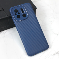 Futrola Carbon Stripe za Xiaomi Redmi 12C plava.