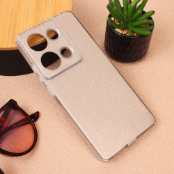 Futrola Sparkle Dust za Xiaomi Redmi Note 13 Pro 4G srebrna.