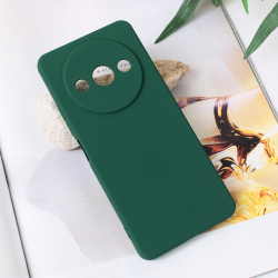Futrola Teracell Soft Velvet za Xiaomi Redmi A3 tamno zelena.