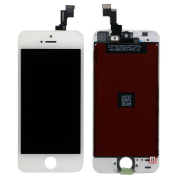 LCD Displej / ekran za Iphone 5S sa touchscreen beli OEM foxconn/staklo CHA.