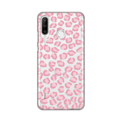 Silikonska futrola print Skin za Huawei P30 Lite Pink Cheetah.
