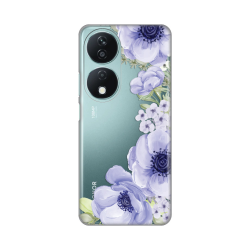 Silikonska futrola print Skin za Huawei Honor X7b Blue Roses.