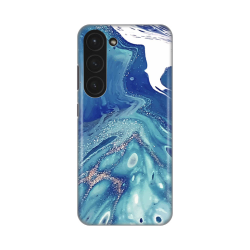 Silikonska futrola print za Samsung S911B Galaxy S23 Blue Marble.