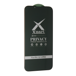 Staklena folija glass X mart 9D Privacy za iPhone 13/13 Pro/14 6.1.