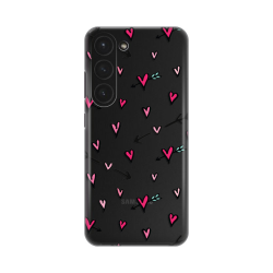 Silikonska futrola print Skin za Samsung S911B Galaxy S23 Heart Pattern.