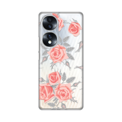 Silikonska futrola print Skin za Huawei Honor 70 Elegant Roses.