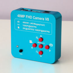 Kamera za mikroskop 48MP 4800W FHD V8 HDMI.