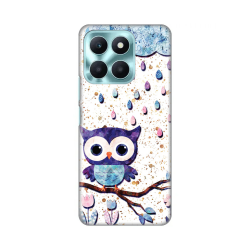 Silikonska futrola print Skin za Huawei Honor X6a Owl.