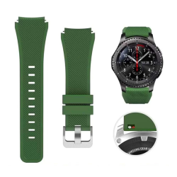 Narukvica trendy za smart watch Samsung 3 22mm zelena.