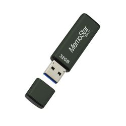 USB Flash memorija MemoStar 32GB CUBOID gun metal 3.0 (MS).