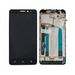 LCD Displej / ekran za Lenovo K6 + touchscreen + frame Black.