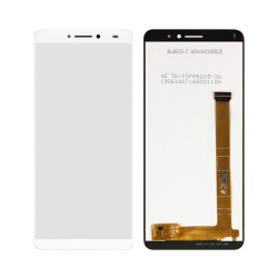 LCD Displej / ekran za Alcatel 3V/OT-5099+touch screen beli.