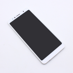LCD Displej / ekran za Alcatel 3C/OT-5026+touch screen beli+frame SPO.