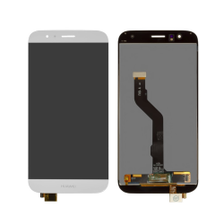 LCD Displej / ekran za Huawei G8+touch screen beli.