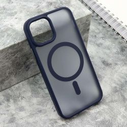 Futrola SILKY MAGSAFE mat za Iphone 12/12 Pro (6.1) plava (MS).