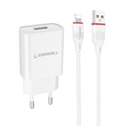 Kucni punjac Comicell Superior CO-DC21 2.1A Lightning beli (MS).