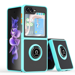 Futrola Frosted Shockproof za Samsung Galaxy Z Flip 6 svetlo plava.