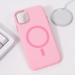 Futrola Magsafe za iPhone 11 6.1 pink.