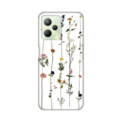 Silikonska futrola print Skin za Realme C35 Flower.