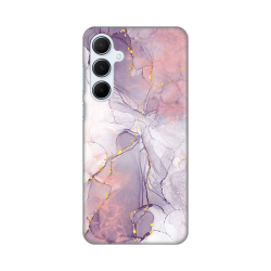 Silikonska futrola print za Samsung A556 Galaxy A55 5G Pink Marble.