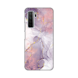 Silikonska futrola print za Huawei P40 Lite Pink Marble.