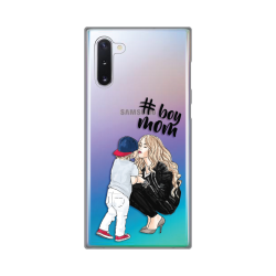 Silikonska futrola print Skin za Samsung N970F Galaxy Note 10 Boy Mom.