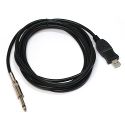 Kabl 6.35 m na USB Guitarski Audio kabl JWD-AU23 3M.