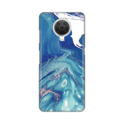 Silikonska futrola print za Nokia G10/G20 Blue Marble.