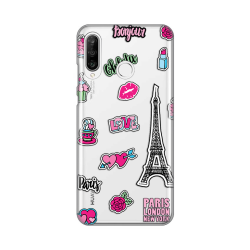 Silikonska futrola print Skin za Huawei P30 Lite Love Paris.