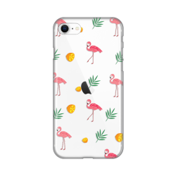 Silikonska futrola print Skin za iPhone 7/8/SE (2020)/SE (2022) Flamingos.