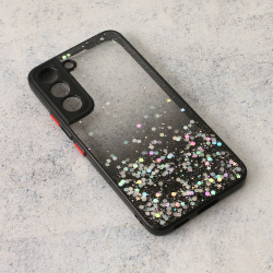 Futrola Frame Glitter za Samsung G901B Galaxy S22 crna.