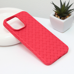 Futrola Weave case za iPhone 14 Pro Max 6.7 crvena.