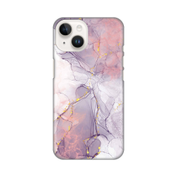 Silikonska futrola print za iPhone 14 Pink Marble.