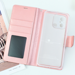 Futrola Hanman Canvas ORG za Xiaomi Redmi 12C roze.