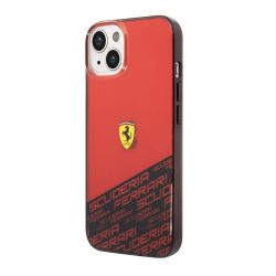 Futrola FERRARI Scuderia print za Iphone 14 crvena Full ORG (FEHCP14SUBOR) (MS).