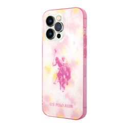 Futrola Polo With Tie&Dye Design Horse Logo za Iphone 14 Pro Max pink Full ORG (USHCP14XUTIP) (MS).