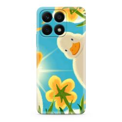 Futrola ultra tanki print providna za Huawei Honor X8a ND0350 (MS).