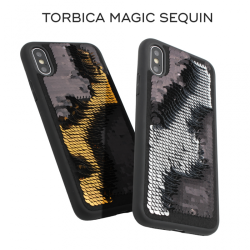 Futrola Magic Sequin za iPhone 7 Plus/8 Plus zlatna.