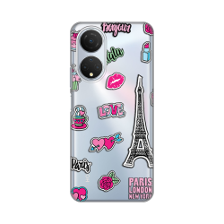 Silikonska futrola print Skin za Huawei Honor X7 Love Paris.