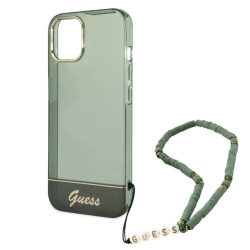 Futrola Guess Hc IML Electro Cam Strap za iPhone 14 Plus zelena (GUHCP14MHGCOHA).