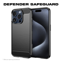 Futrola Defender Safeguard za iPhone 16 Pro Max 6.9 crna.