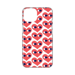 Silikonska futrola print Skin za iPhone 14 Eye Heart Pattern.