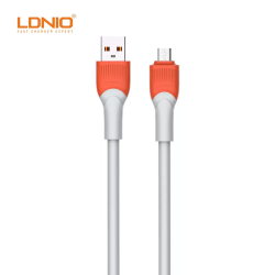 Data kabl LDNIO LS601 30W Fast micro USB sivi 1m.