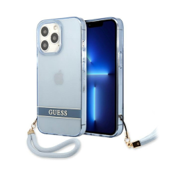 Futrola Guess Hc PC/TPU Translucent za iPhone 13 Pro plava (GUHCP13LHTSGSB).