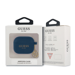 Futrola Guess Silicone za Airpods 3 4G Charm plava (GUA3LSC4EB).