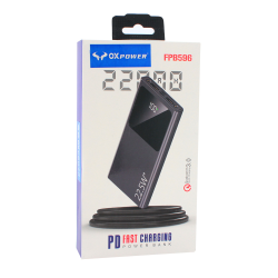 Back up baterija Oxpower FPB596 5V 3A 22000 mAh bela.