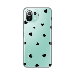 Silikonska futrola print Skin za Xiaomi Mi 11 lite Hearts.