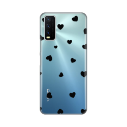 Silikonska futrola print Skin za Vivo Y20/Y20s Hearts.